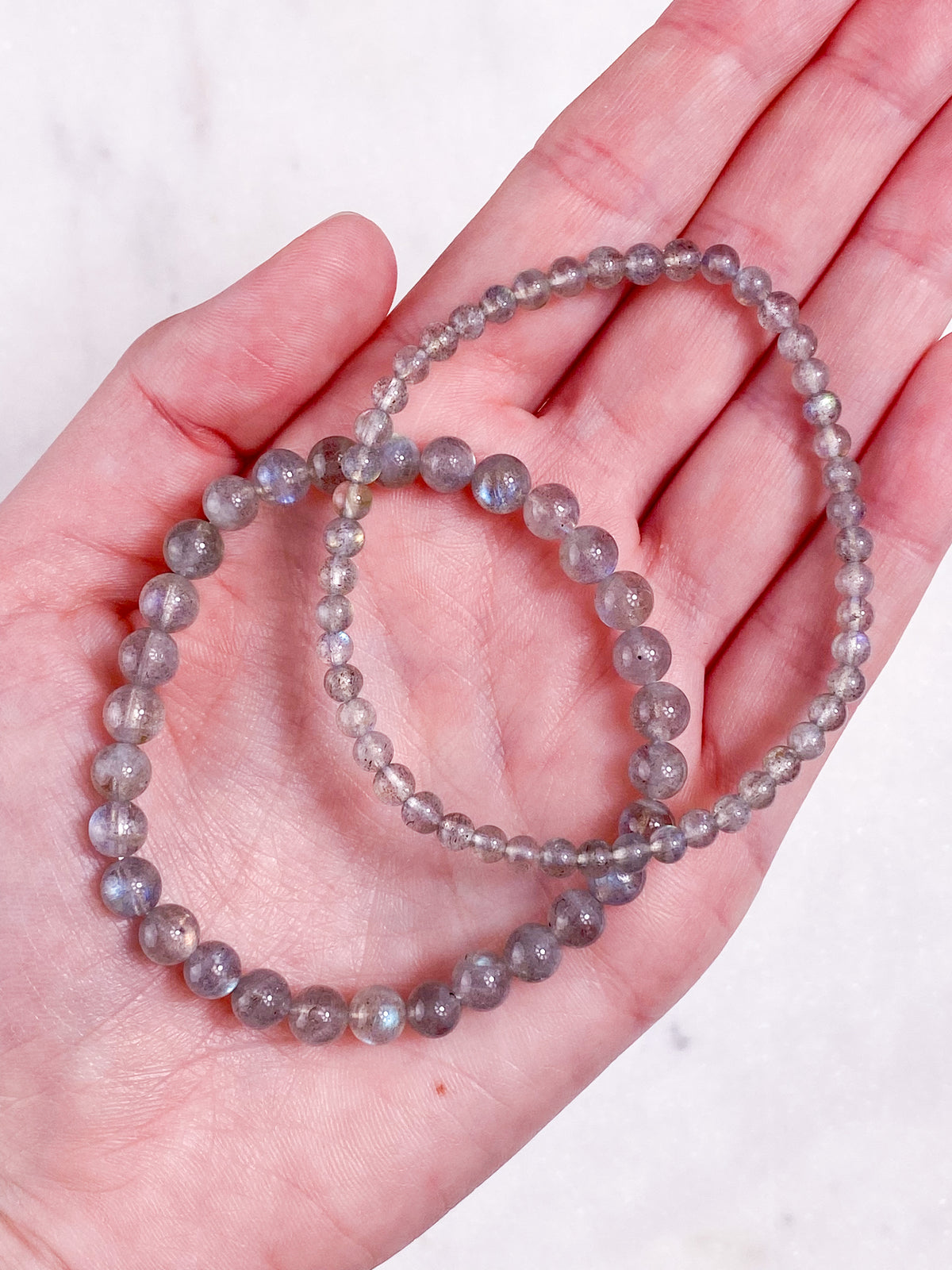 Labradorite armband