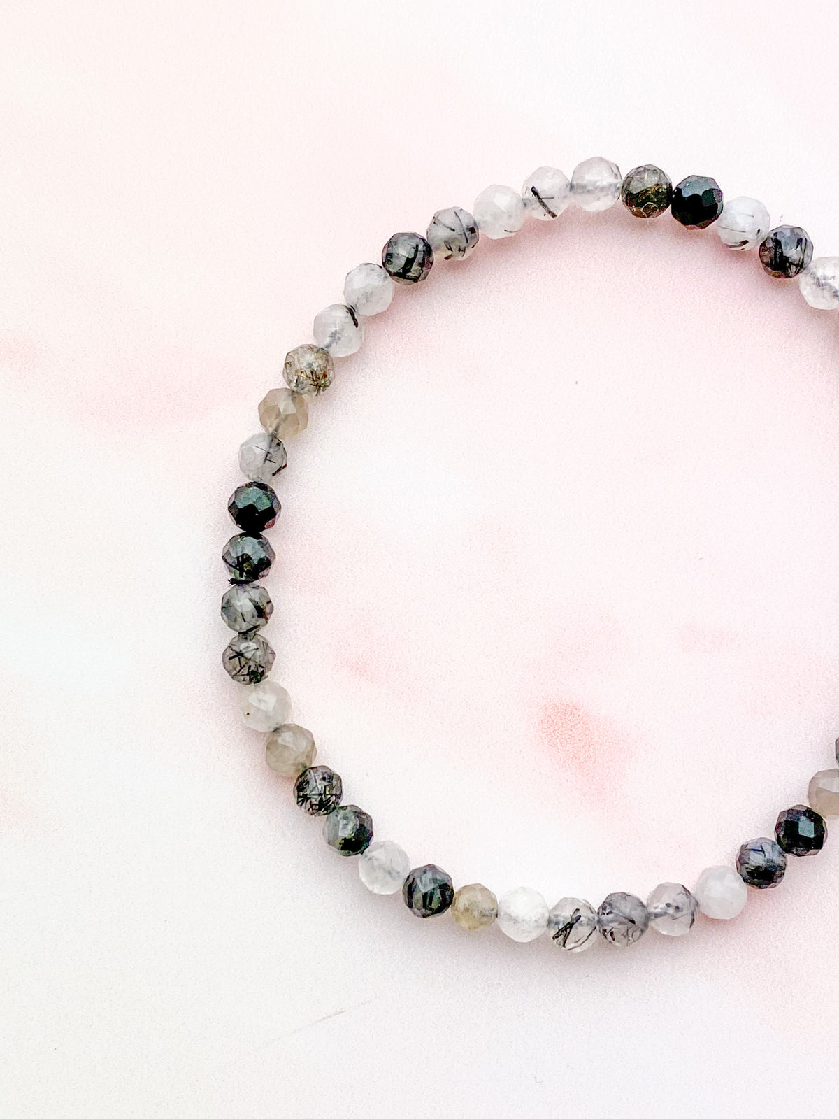 Turmalin Quartz Armband (FACET)