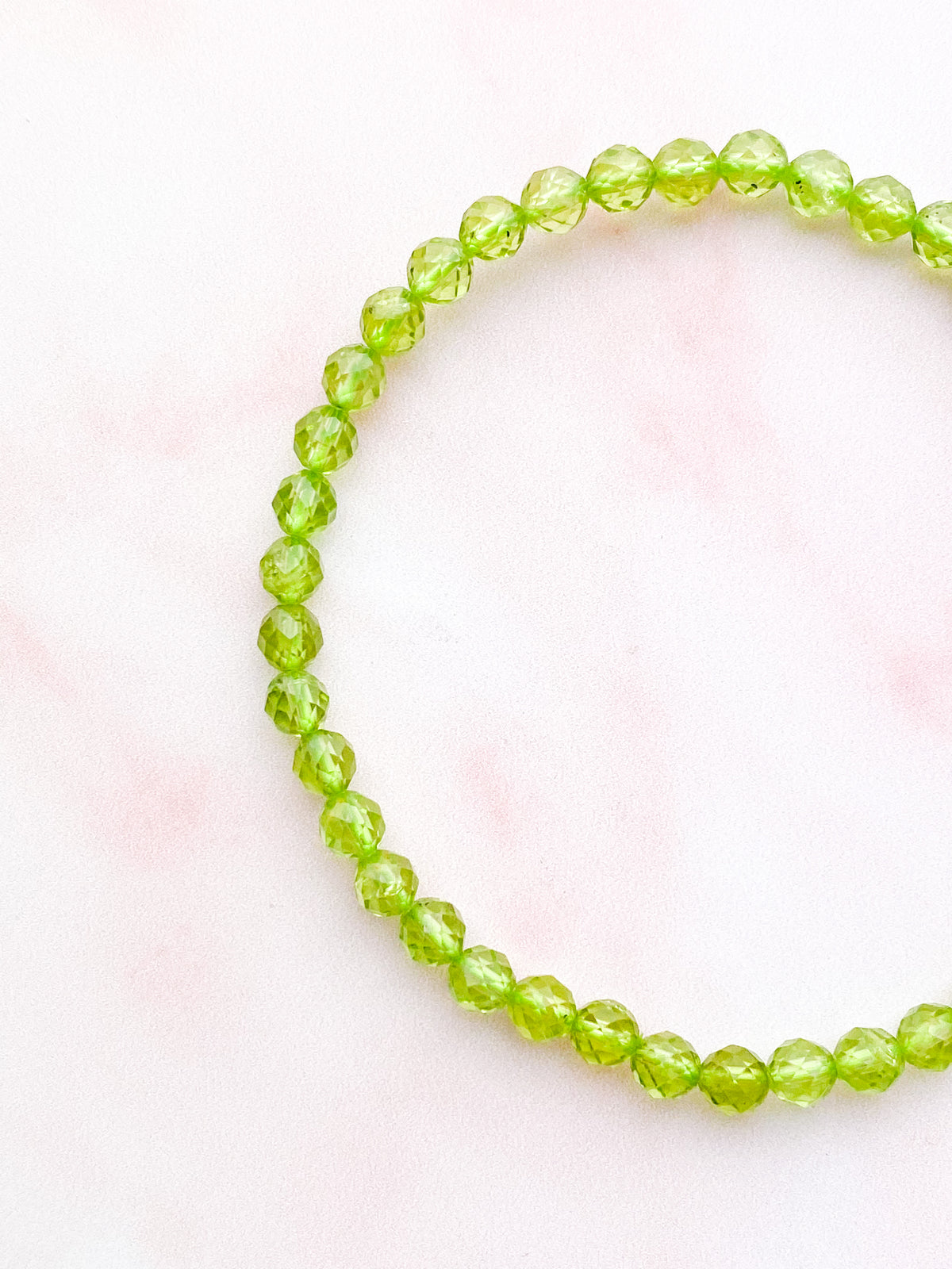 Peridot armband (fasett)