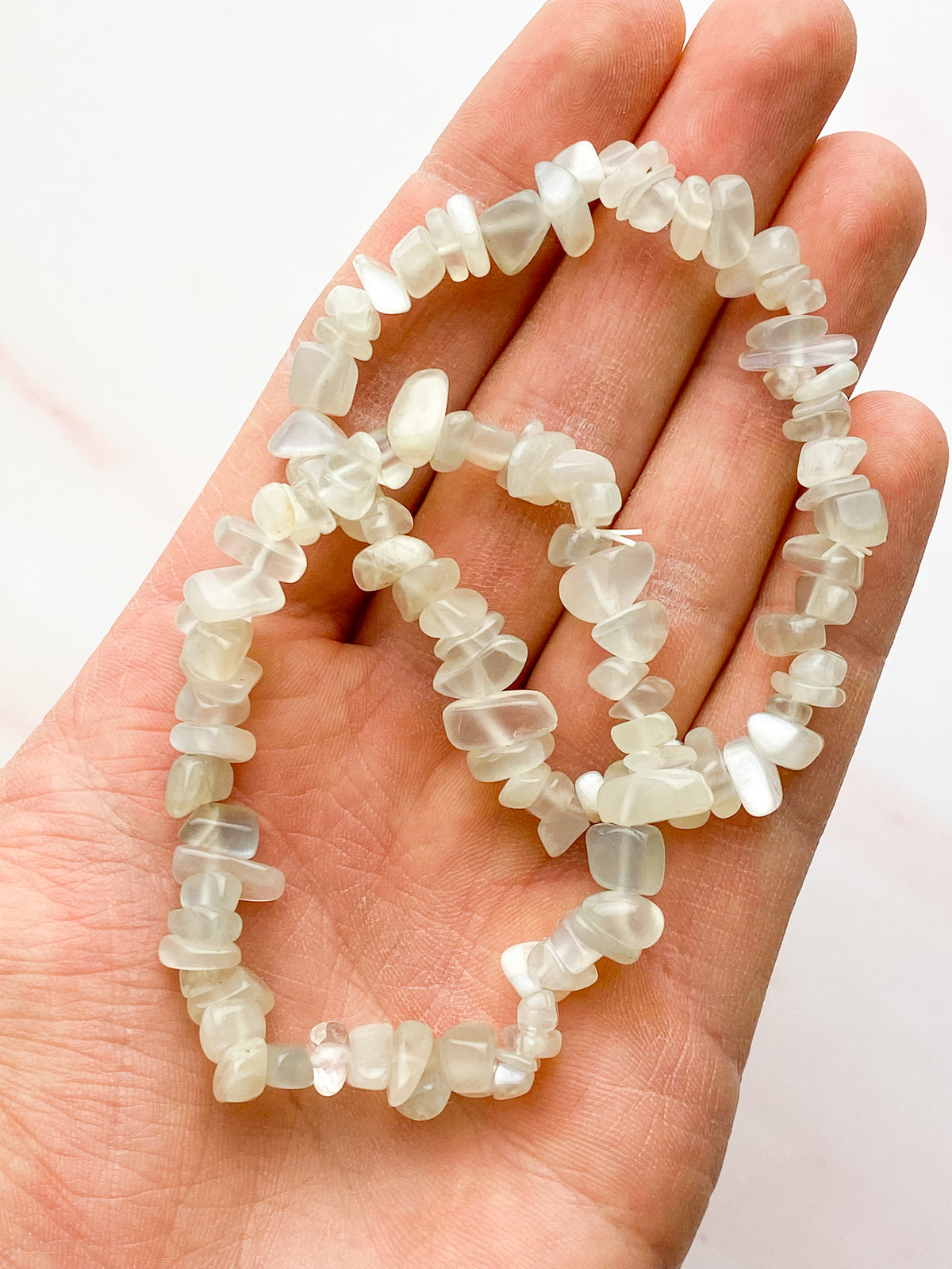 Regnbåge Moonstone Armband