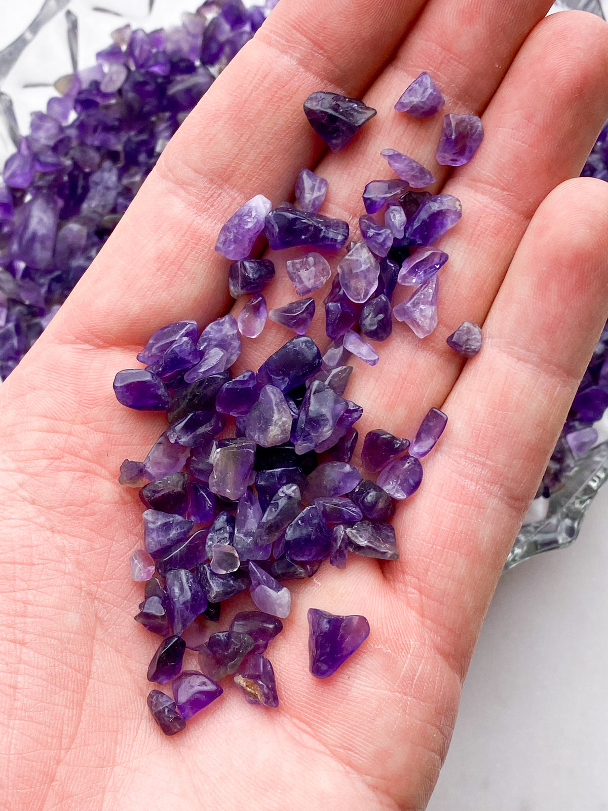 250G Amethyst Chips